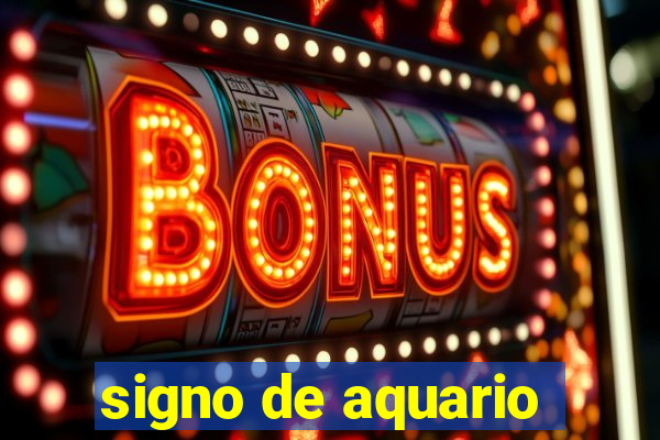 signo de aquario